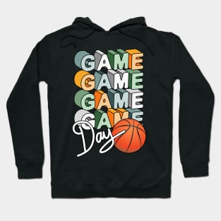 Game Day Basketball Artwork Hoodie